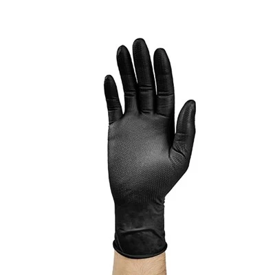 Guants de mecànic de nitril negre